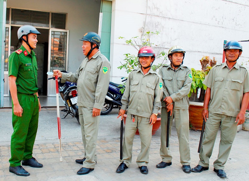bảo vệ dân phố